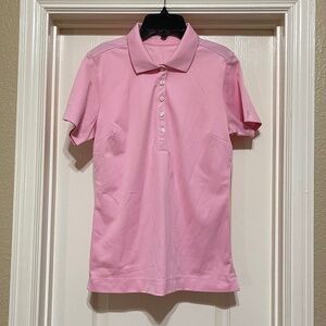 Nike Golf Shirt Pink Dri Fit NWOT